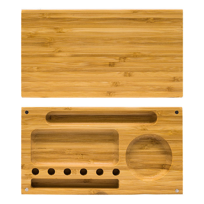 Maze | Back Tuck Bamboo 10X10 Rolling Tray | Jupiter Grass