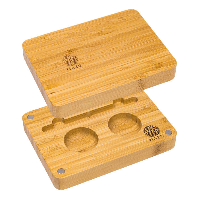 Maze | Quick Fold Bamboo 10X7 Rolling Tray | Jupiter Grass