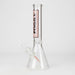 FOGGX | 14" Glass Water Pipe – 7mm Thick [FT590] | Jupiter Grass