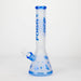 FOGGX | 14" Sandblasted Frosted Small Skull Beaker Glass Water Pipe – 7mm Thick [FT1649ATS] | Jupiter Grass