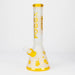 FOGGX | 14" Sandblasted Frosted Small Skull Beaker Glass Water Pipe – 7mm Thick [FT1649ATS] | Jupiter Grass