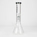 FOGGX | 14" Glass Water Pipe with Percolator [FT187] | Jupiter Grass