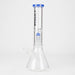 FOGGX | 14" Glass Water Pipe with Percolator [FT187] | Jupiter Grass
