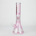 FOGGX | 14" Colored Glass Water Pipe with Percolator [FTLL09] | Jupiter Grass