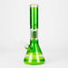 FOGGX | 14" Colored Glass Water Pipe with Percolator [FTLL09] | Jupiter Grass