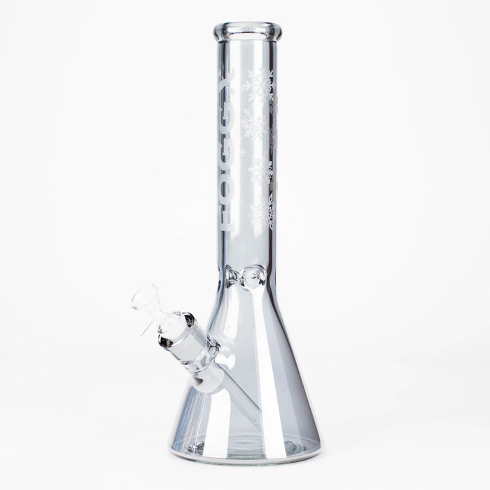 FOGGX | 14" Glass Water Pipe [FTLL01] – 7mm | Jupiter Grass