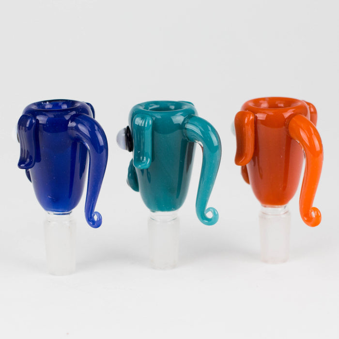 Cheech | 14mm Colourful Animal Glass Bowls with Handle – CH Bowl 110 | Jupiter Grass