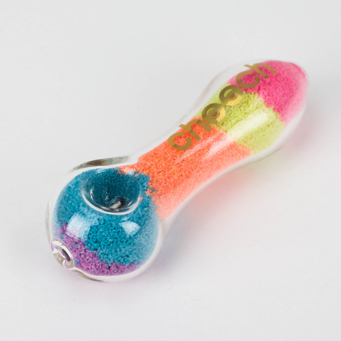 Cheech | 4.5" Glow in the Dark Hand Pipe – Assorted Colors | Jupiter Grass