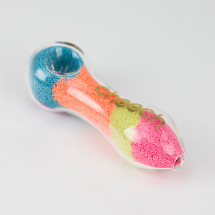 Cheech | 4.5" Glow in the Dark Hand Pipe – Assorted Colors | Jupiter Grass