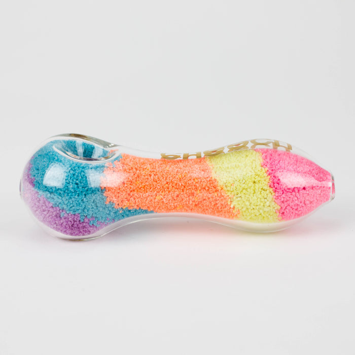 Cheech | 4.5" Glow in the Dark Hand Pipe – Assorted Colors | Jupiter Grass