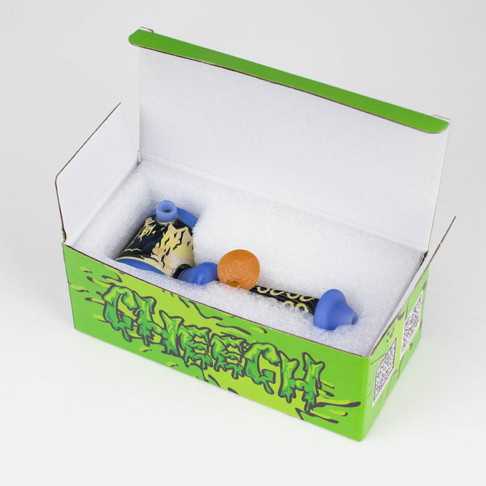 Cheech | 6" Sandblast Hand Pipe – CH-PIPE-249 (Assorted Colors) | Jupiter Grass