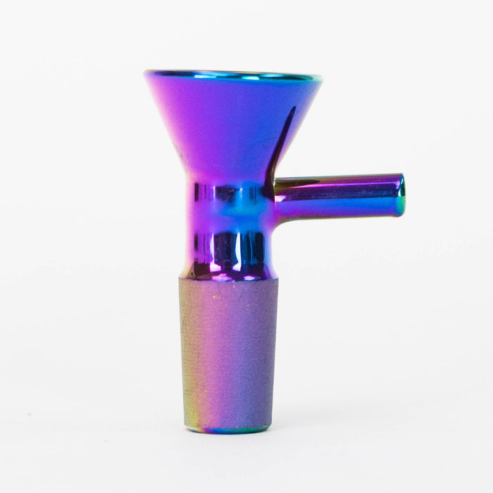 Electroplated 14mm Joint Glass Bowl | Jupiter Grass