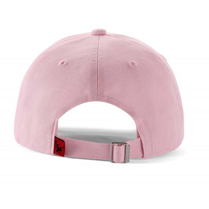 Low-Crown 6-Panel Embroidered Leaf Cap-Pink | Jupiter Grass