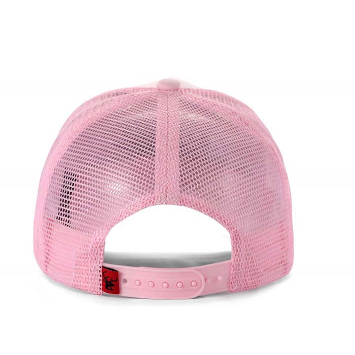 High-Crown 5-Panel “420” Embroidered Cap - Pink | Jupiter Grass