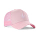 High-Crown 5-Panel Mesh Trucker Cap - Pink | Jupiter Grass