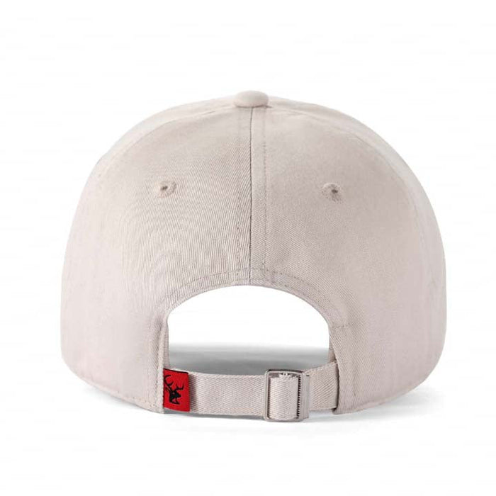Low-Crown 6-Panel Embroidered Leaf Cap - Beige | Jupiter Grass
