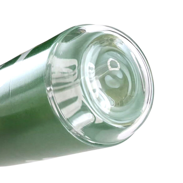 9" Mixed Glass Waterpipe with Built-In Stem – 14mm Female Bowl | Jupiter Grass