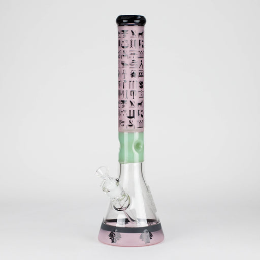 18" 7mm Glass Beaker Bong – Stone Age Design with Ice Catcher | Jupiter Grass