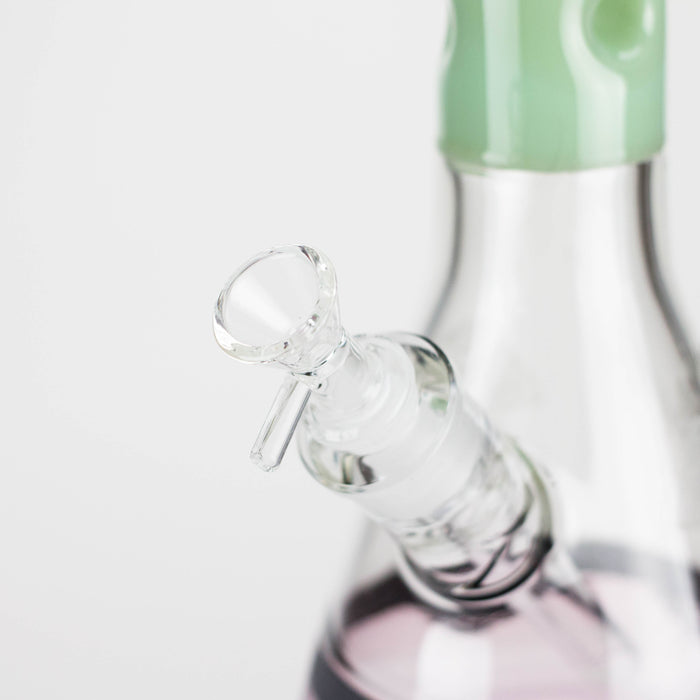 18" 7mm Glass Beaker Bong – Stone Age Design with Ice Catcher | Jupiter Grass