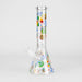 10" Glass Beaker Bong – Lollipops Design (Glow in the Dark) | Jupiter Grass