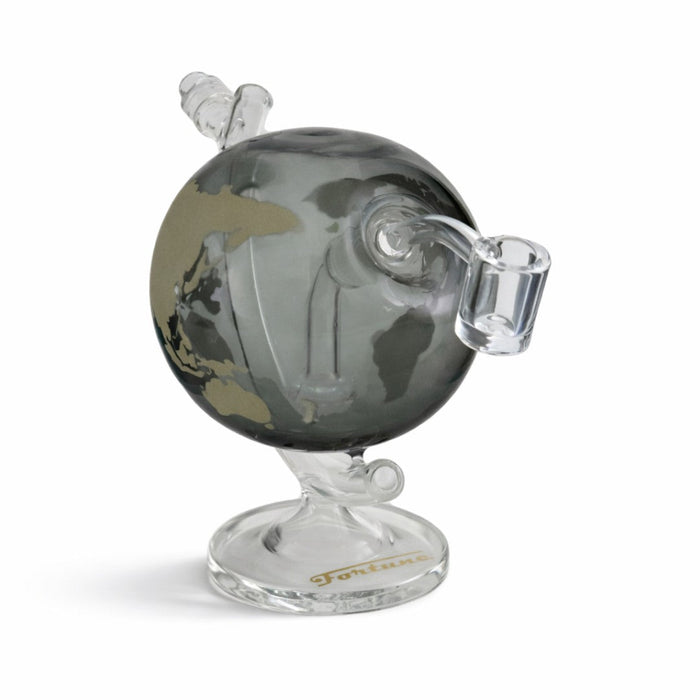 Fortune | 7.5" Globe World Map Glass Bong 14mm Joint