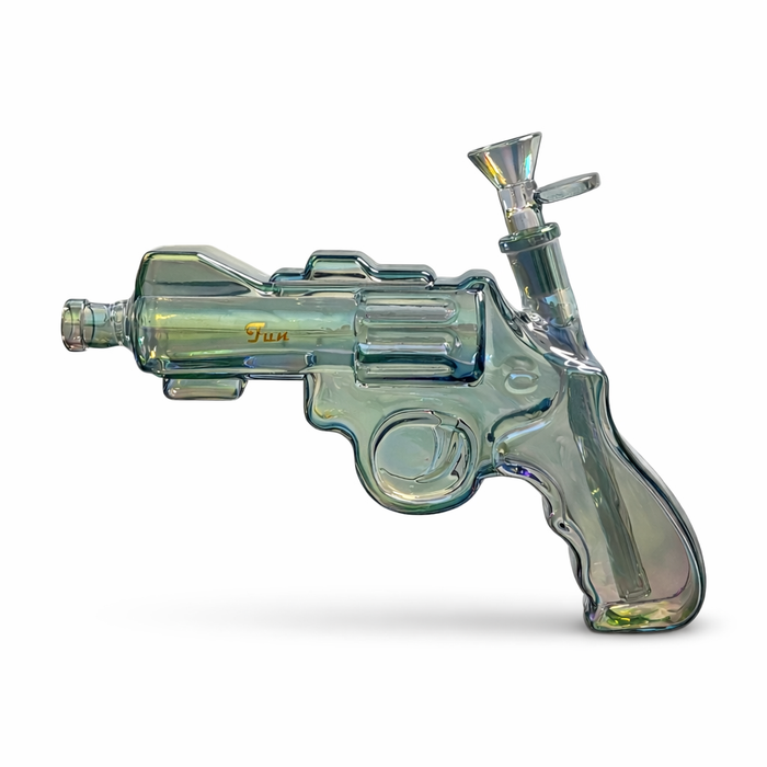 Fortune | 8" Electroplated Revolver Waterpipe