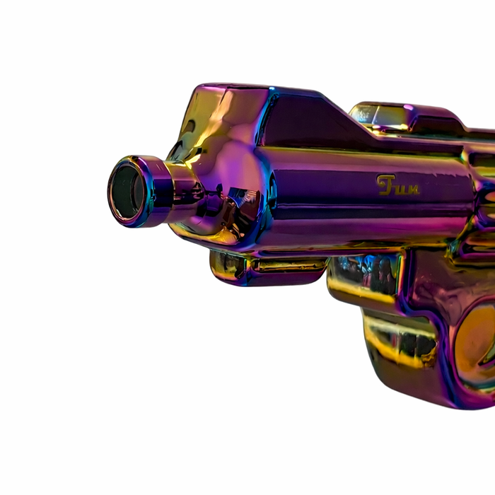Fortune | 8" Electroplated Revolver Waterpipe