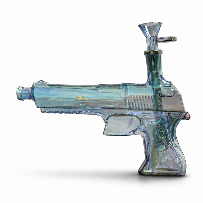 Fortune | 8" Desert Eagle Electroplated Waterpipe