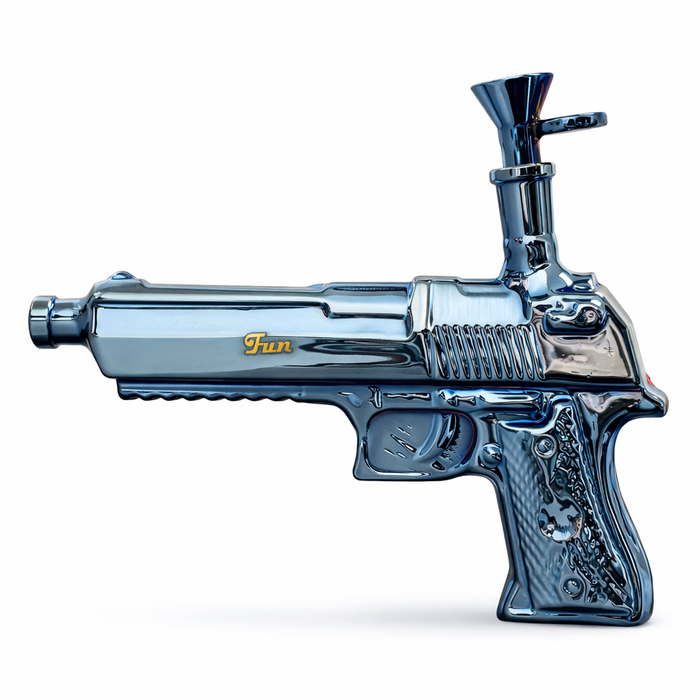 Fortune | 8" Desert Eagle Electroplated Waterpipe
