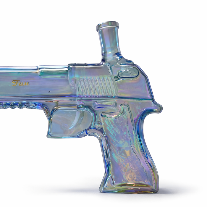 Fortune | 8" Desert Eagle Electroplated Waterpipe