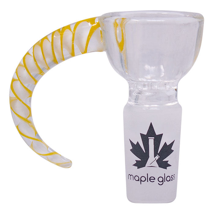 Maple Glass | Wave Horn Bowl 14mm