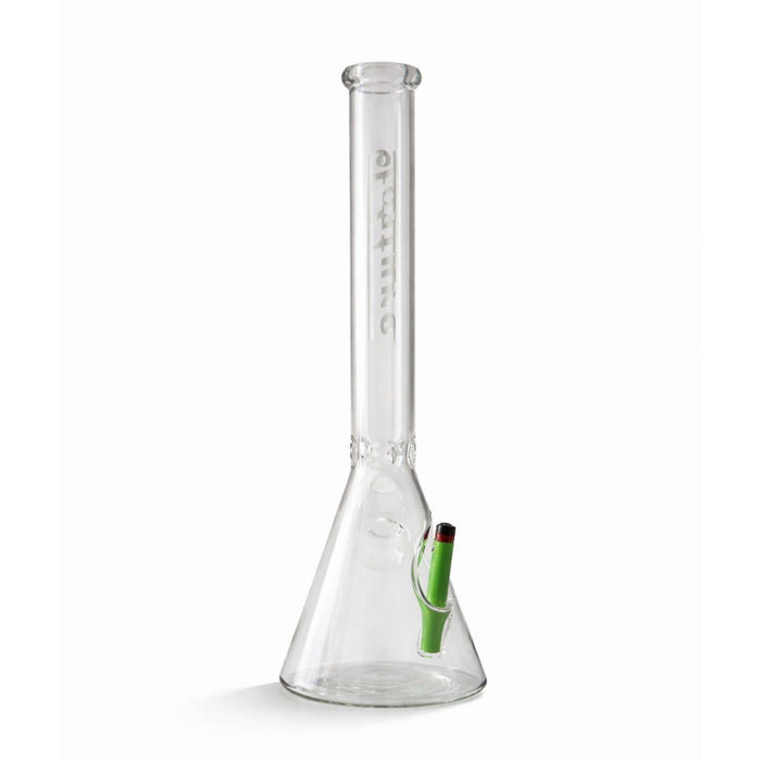 Fortune | 18" Beaker Bong 7mm w/ Lighter Holder