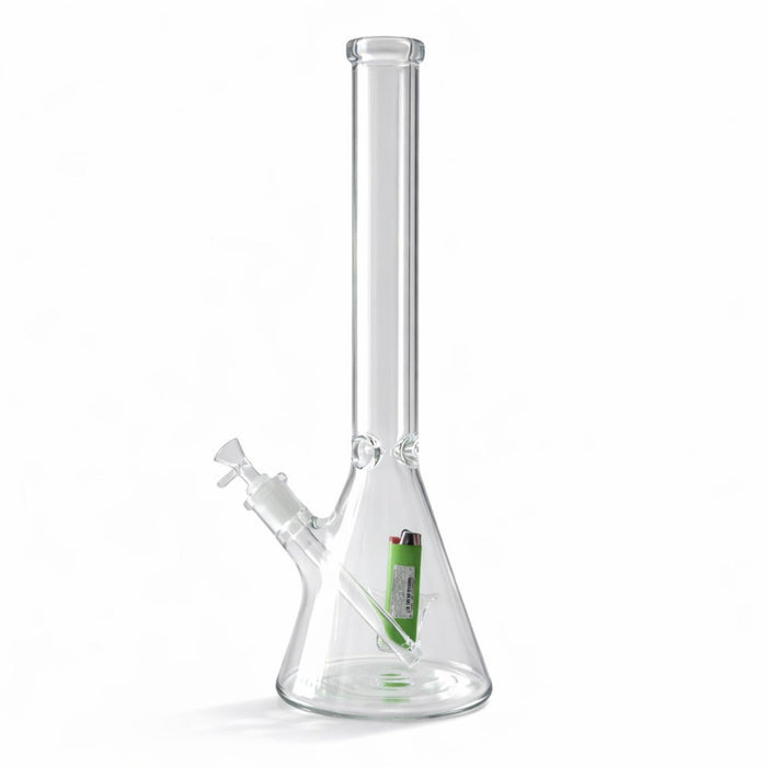 Fortune | 18" Beaker Bong 7mm w/ Lighter Holder