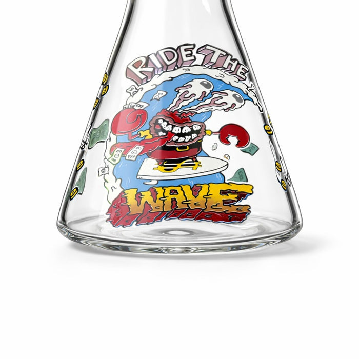 Chaos Collage 10" Graphic Beaker Bong