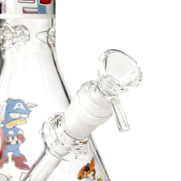 Chaos Collage 10" Graphic Beaker Bong