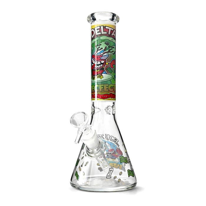 Chaos Collage 10" Graphic Beaker Bong