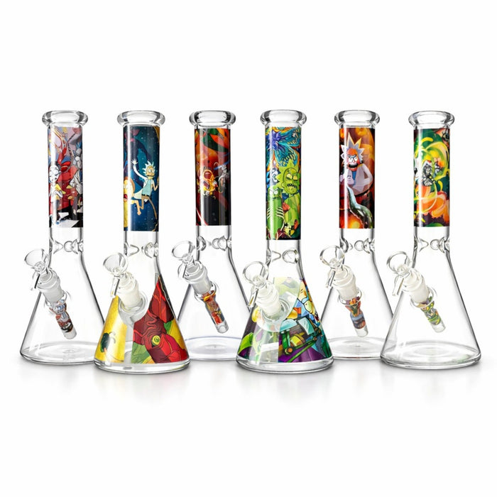 Portal Series 10" Graphic Beaker Bong