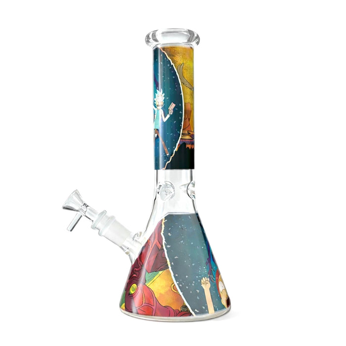 Portal Series 10" Graphic Beaker Bong