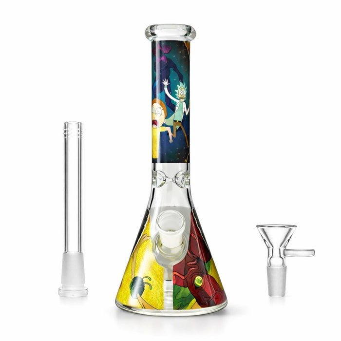 Portal Series 10" Graphic Beaker Bong
