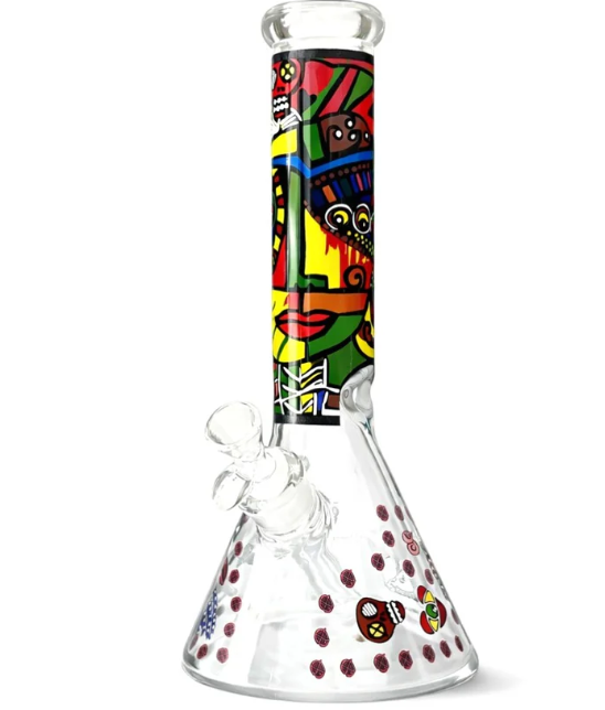 Urban Glyph 12.5" 7mm Designer Beaker Bong