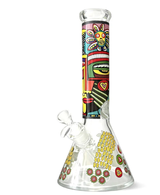 Urban Glyph 12.5" 7mm Designer Beaker Bong