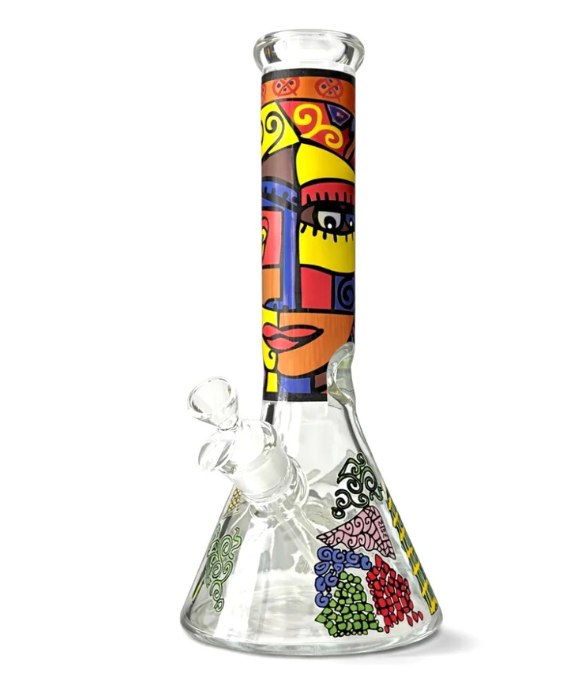 Urban Glyph 12.5" 7mm Designer Beaker Bong