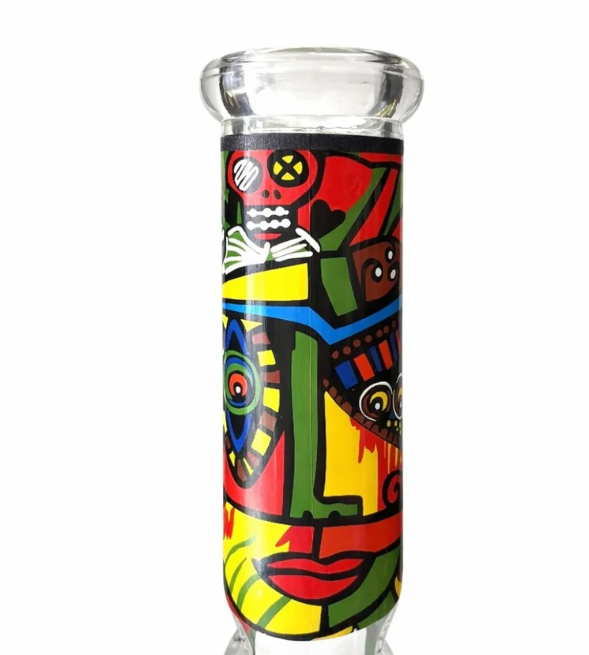 Urban Glyph 12.5" 7mm Designer Beaker Bong