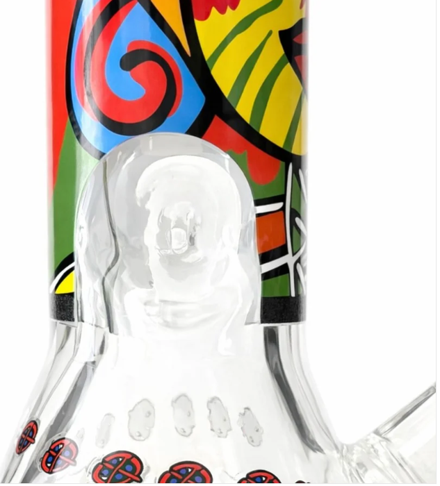 Urban Glyph 12.5" 7mm Designer Beaker Bong