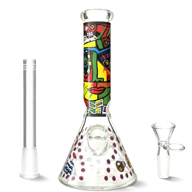 Urban Glyph 12.5" 7mm Designer Beaker Bong
