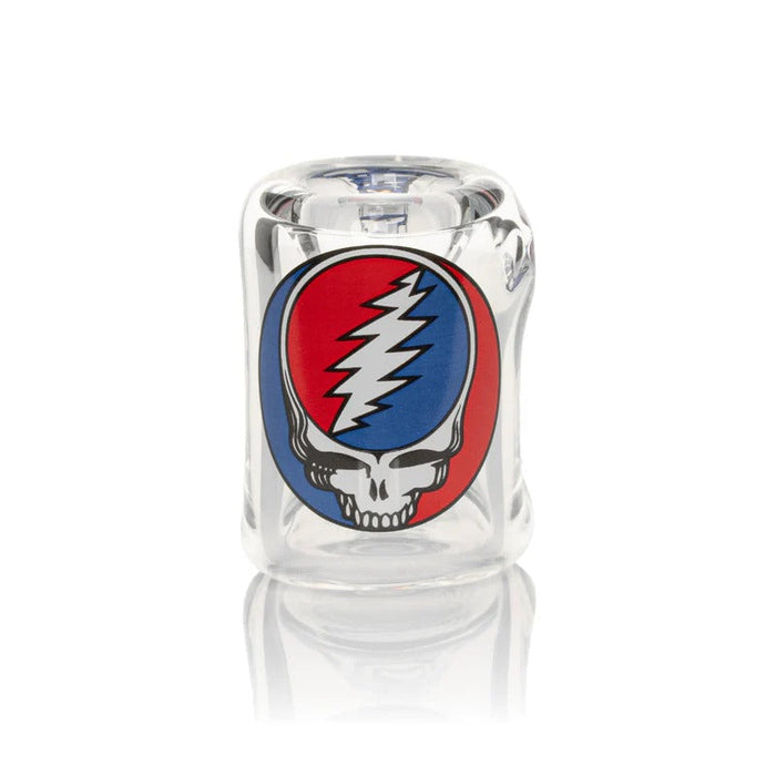 Grateful Dead x GEAR Premium® | 5.5" Steal Your Face Sherlock Hand Pipe In Collectible Tin