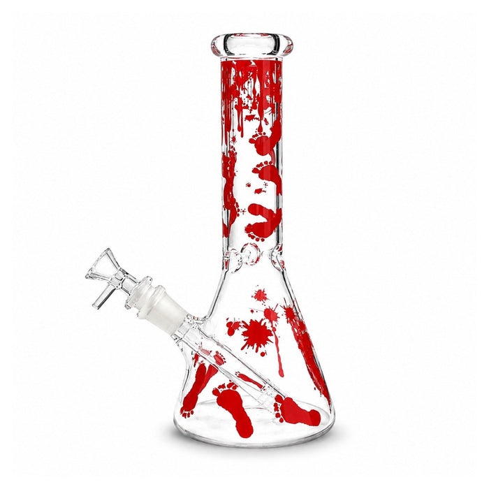 10" Blood Splatter Beaker Bong