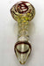 Changing colors spiral glass hand pipe | Jupiter Grass