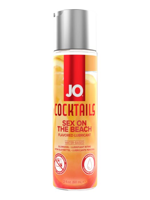 JO Cocktails - Sex on the Beach Flavored Lubricant - 2 floz 60 mL