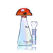 Hemper | 5.75" Trippy Shroom Glass Bong – Iridescent Finish [PP4867] | Jupiter Grass